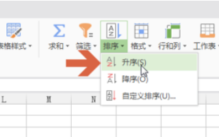wps表格数字如何排序