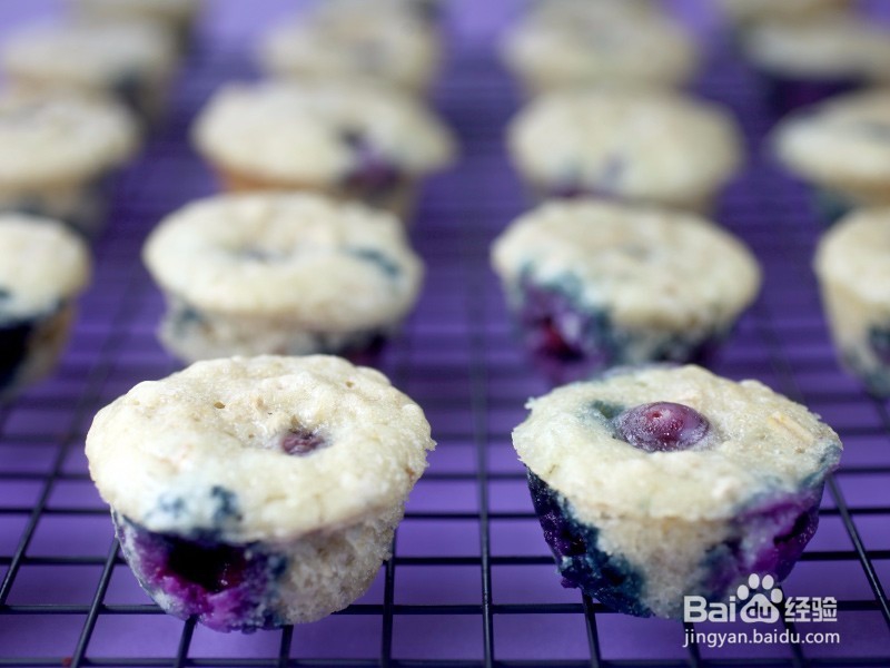 如何做出好吃的蓝莓燕麦蛋糕