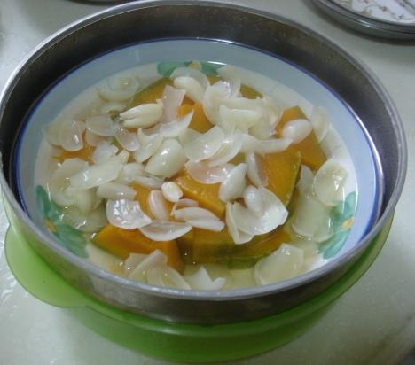 百合蜜南瓜的做法