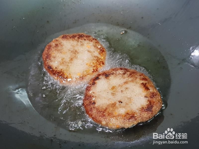 自制牛肉漢堡排