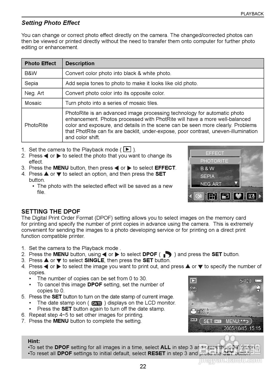 JENOPTIK JD 8.0z3 Exclusiv数码相机说明书:[3]