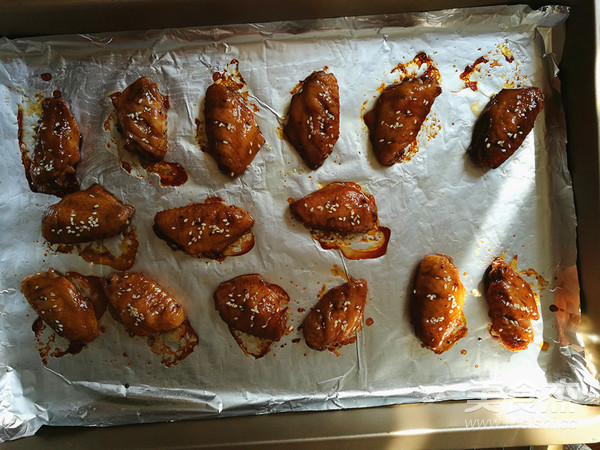 黑椒烤鸡翅的做法