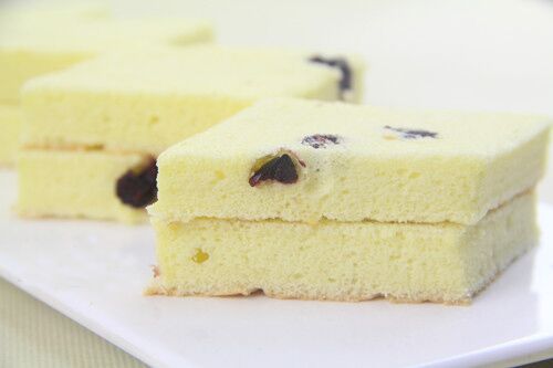 蔓越梅戚风蛋糕