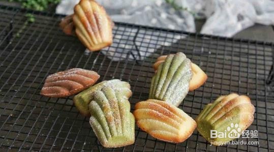 三色玛德琳蛋糕的做法