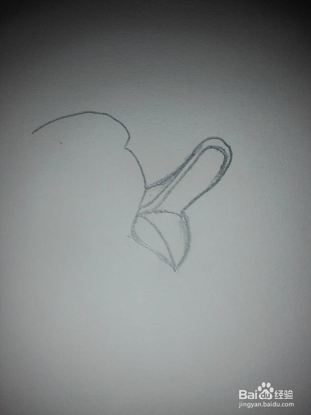 鸭子的卡通画法