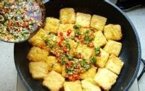 如何做香煎豆腐