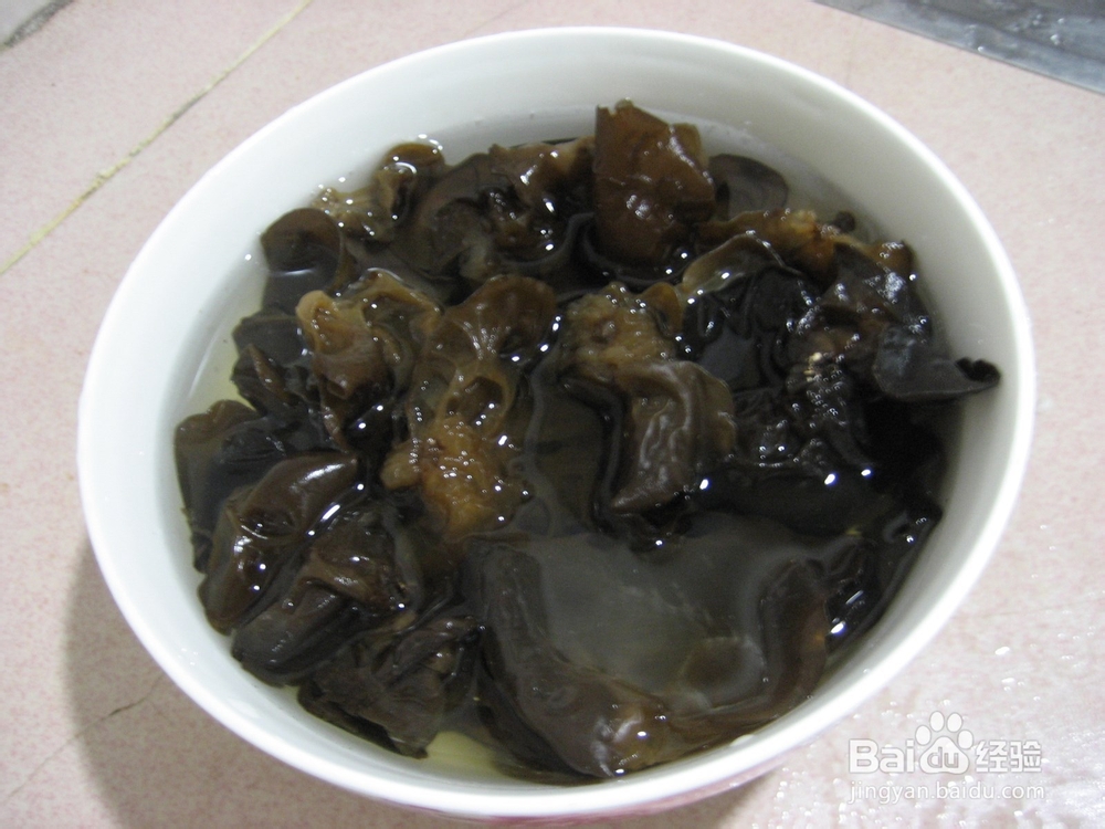 凉拌木耳--天然养颜菜