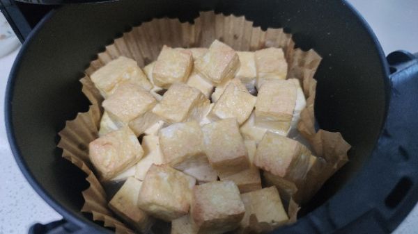 空气炸锅老豆腐蘸酱