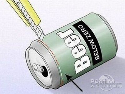 自制易拉罐WiFi信号增强器教程