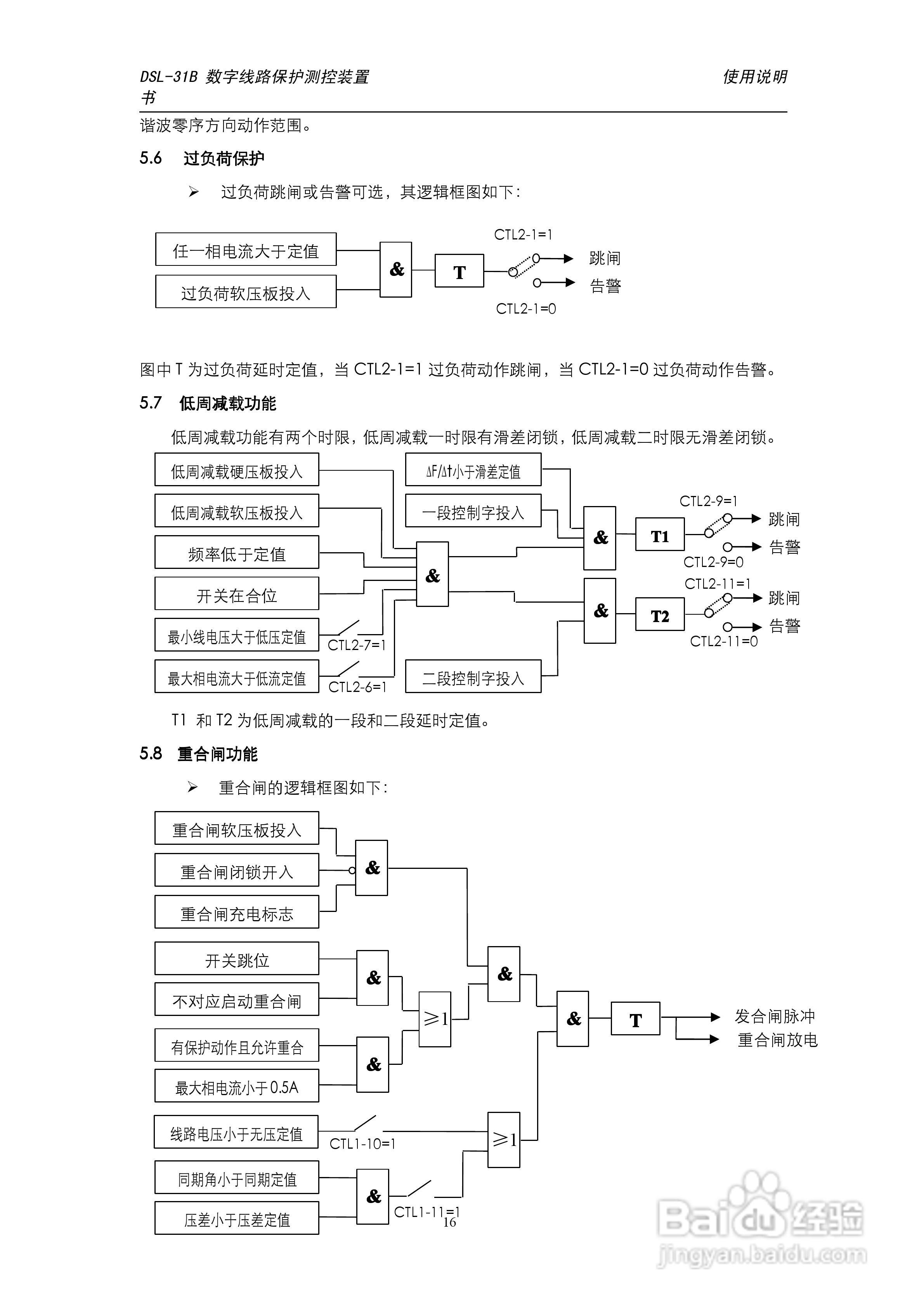 天能DSL-31B数字线路保护测控装置使用说明书:[2]