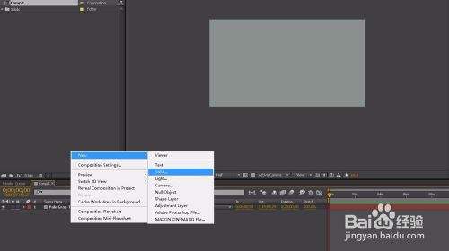 ae怎么对基本信息进行key动画？