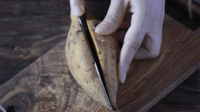 外面8元一个的芝士焗番薯，教你做一打