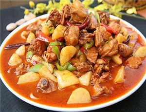 新疆大盘鸡的做法