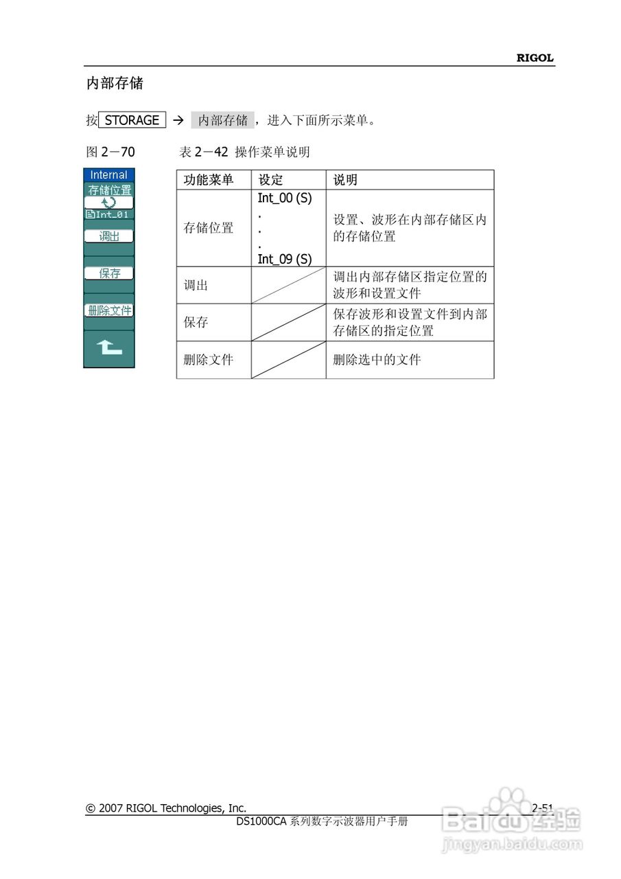 普源DS1000A系列数字示波器说明书:[8]