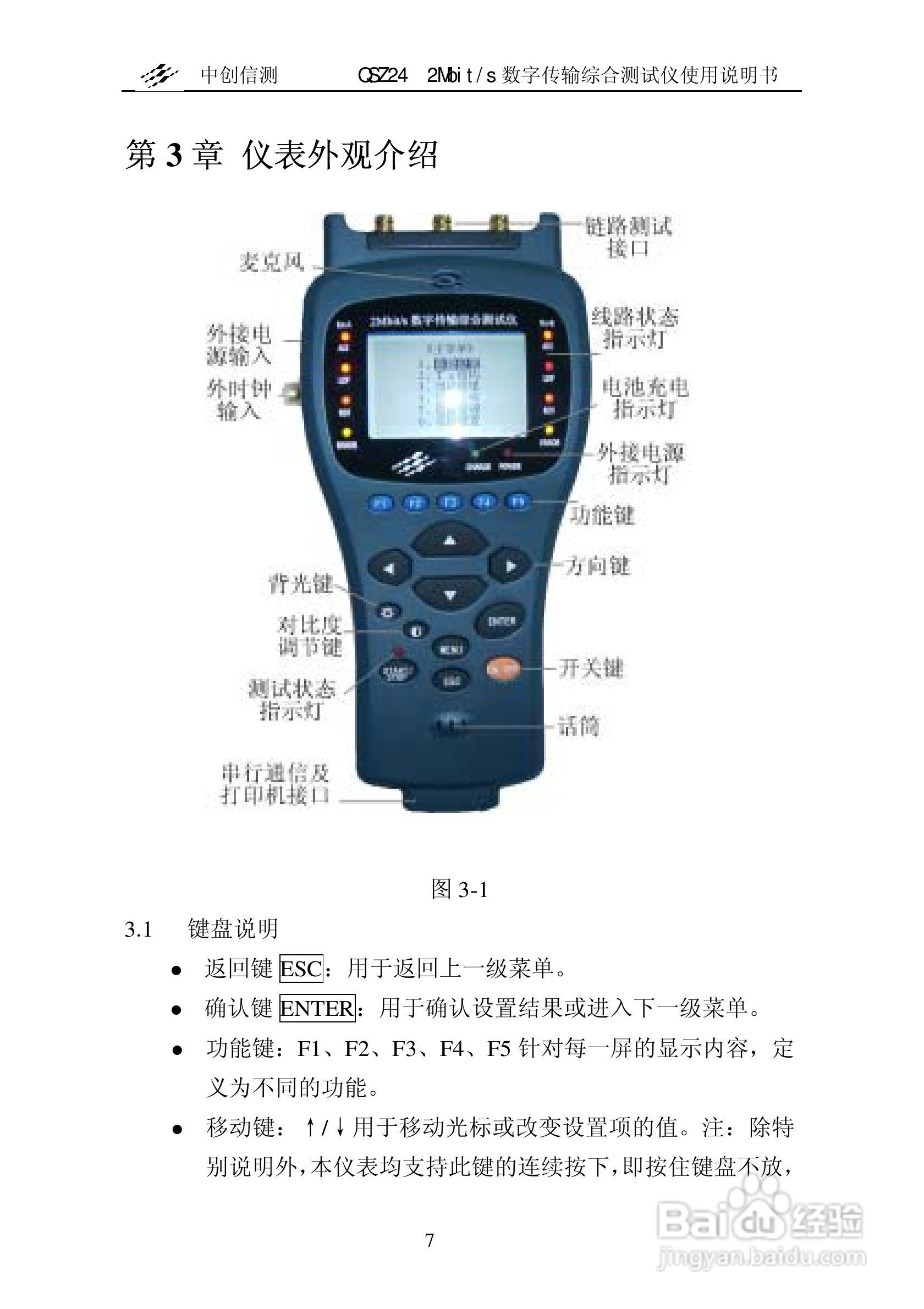 QSZ24误码仪说明书:[1]