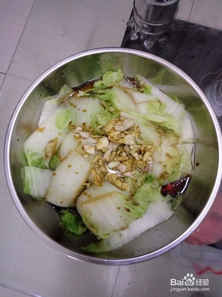 酱油白菜的做法