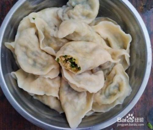 用土豆做馅的饺子