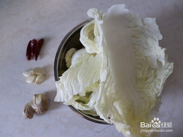 醋溜白菜片的做法