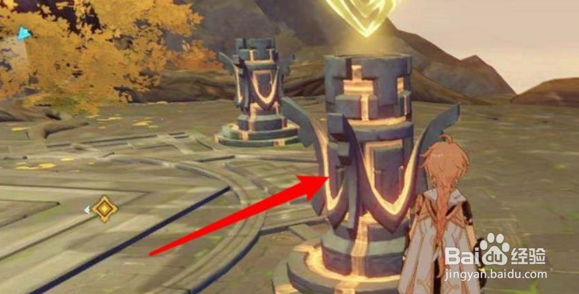 原神如何解开曲径通幽处的柱子