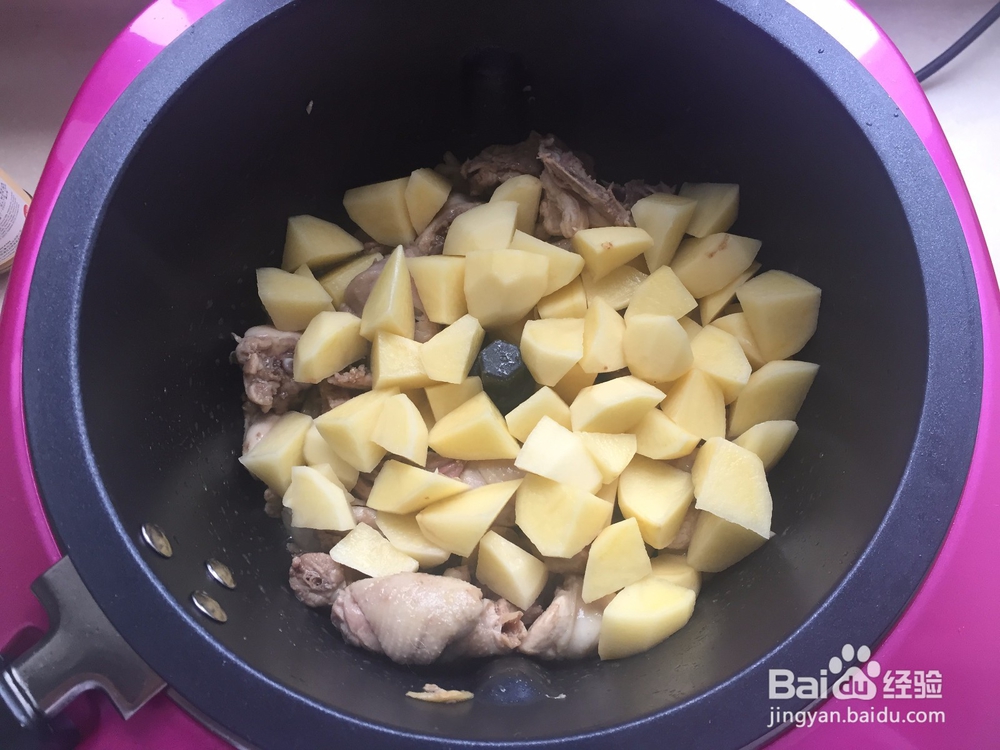 满屋飘香--椰汁咖喱鸡