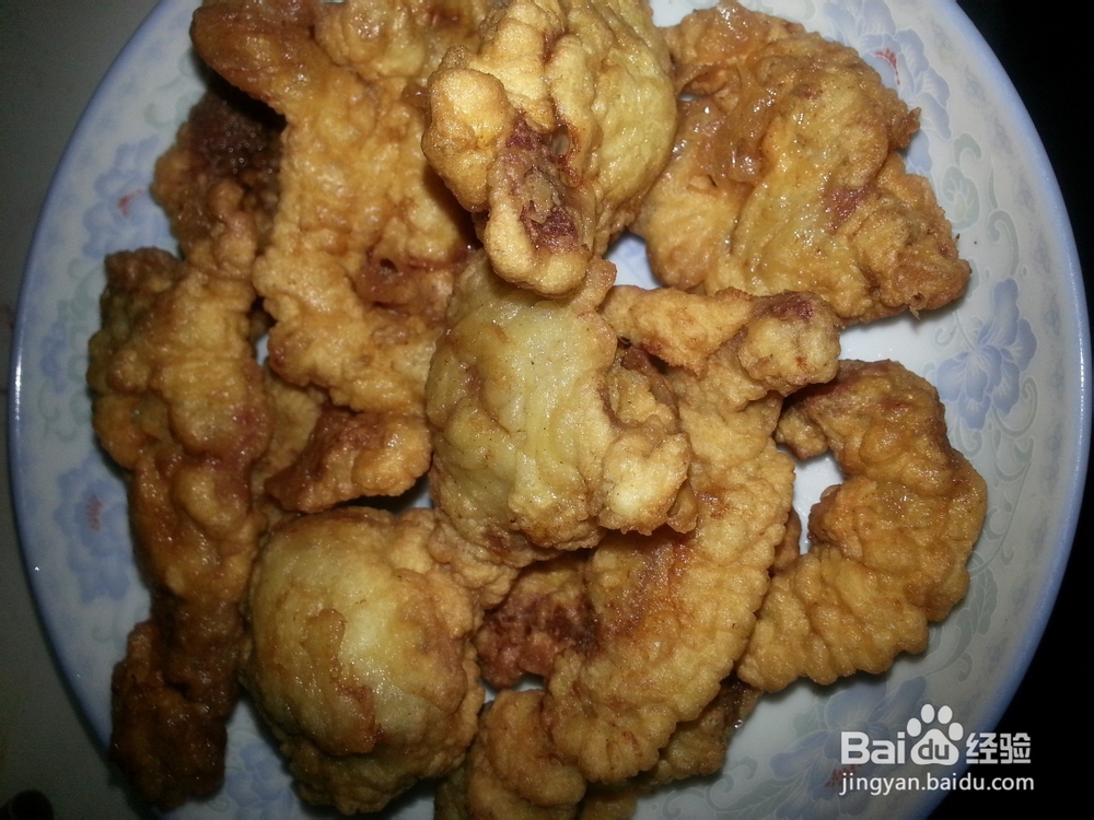 油炸黄金猪肉条