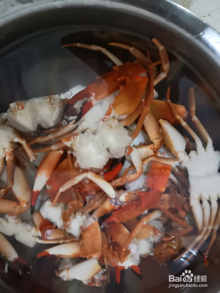 好吃的麻辣大螃蟹