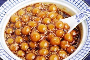 红糖糯米小圆子