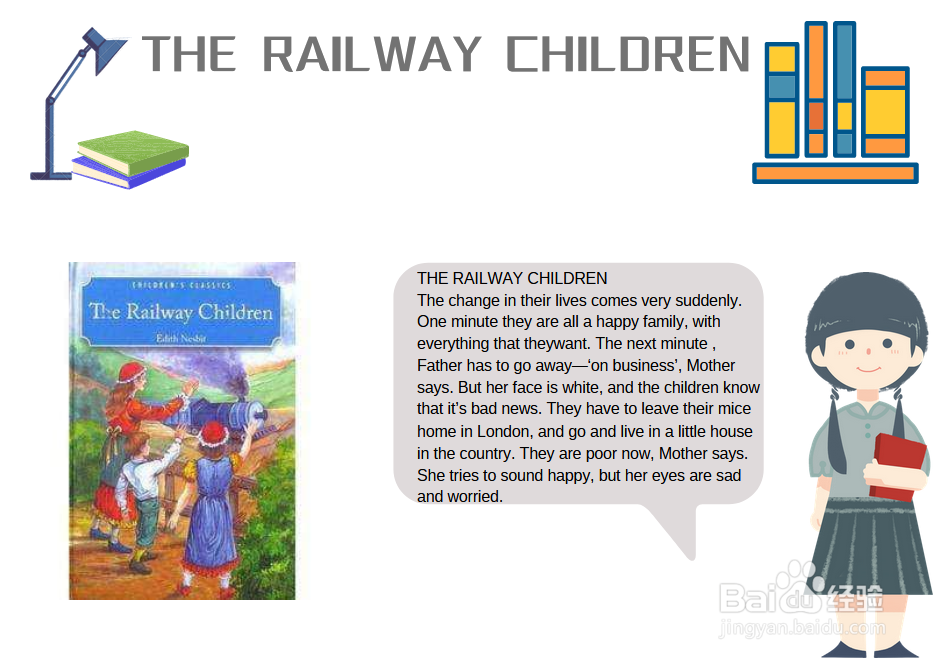 铁道儿童英语手抄报图片