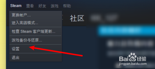 电脑版steam怎么设置内置浏览器的延迟时间？