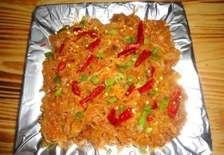 锡纸酸菜的简单做法