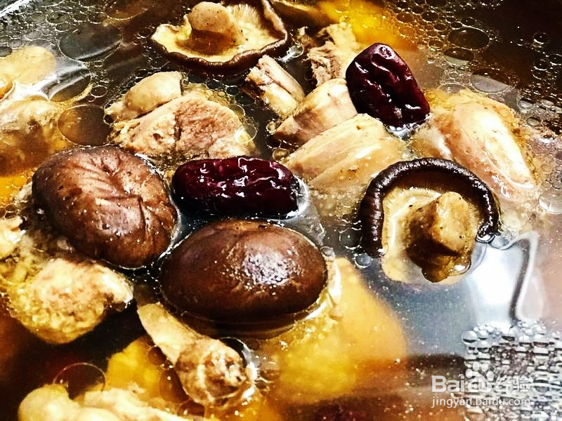 如何做香菇鸡汤