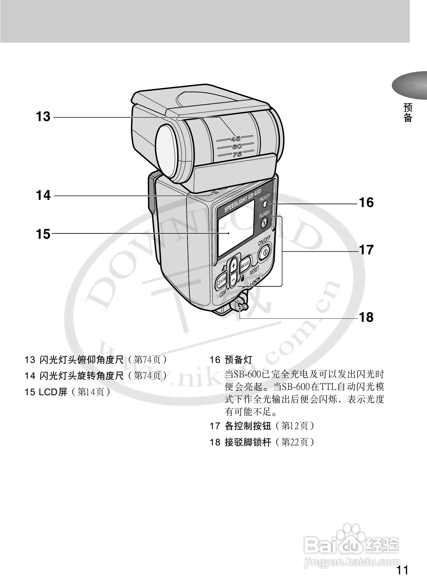 尼康SB-600数码相机使用说明书:[2]