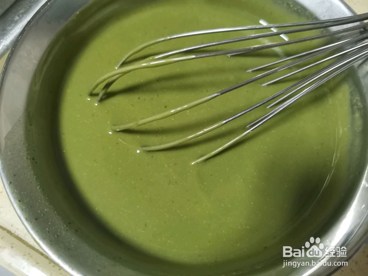 抹茶千层糕马蹄糕的做法