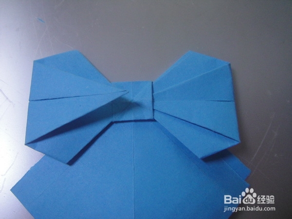 如何折蝴蝶结?
