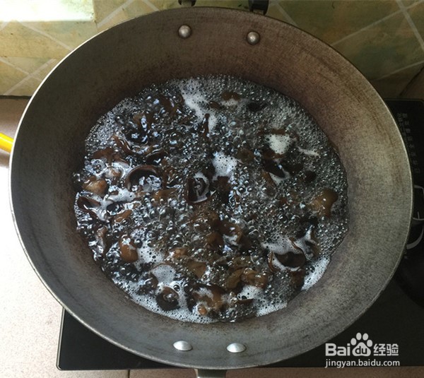 凉拌黑木耳的制作方法