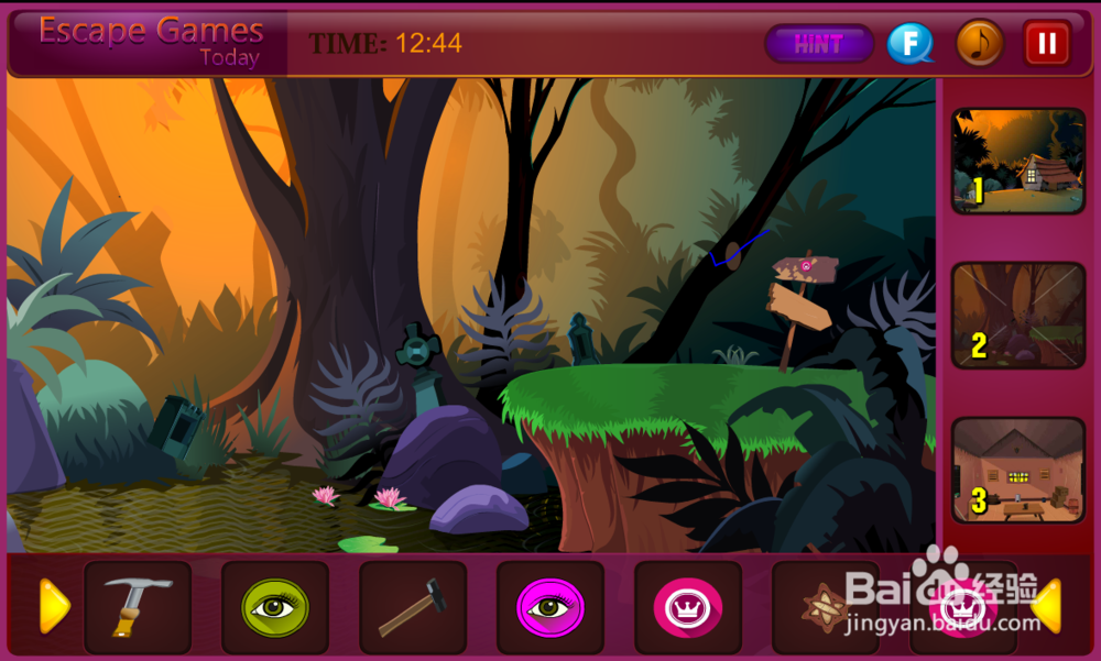 小鹿幼崽逃脱小游戏攻略（2）