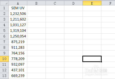 excel如何让一列数变成倒叙