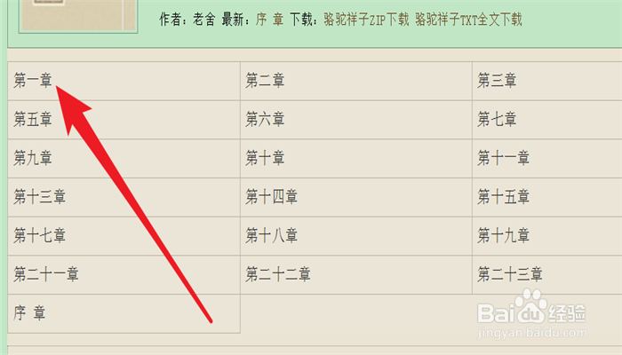 在哪里可以免费看《骆驼祥子》的小说