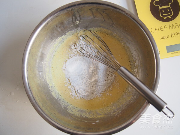 豆渣戚风的做法