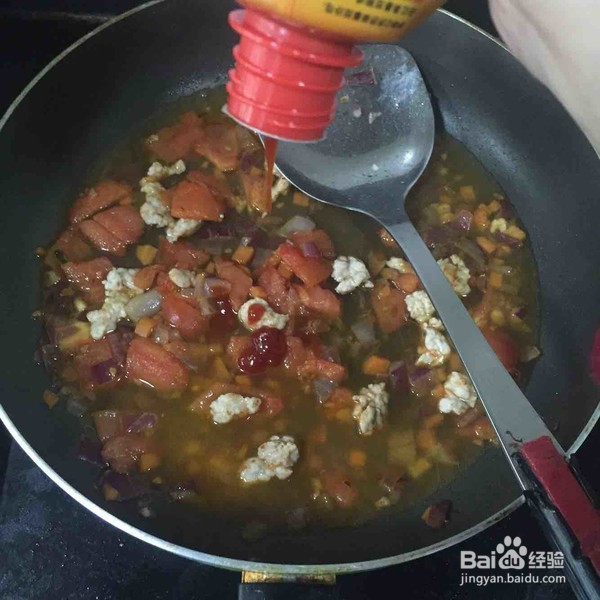 茄汁肉酱意面的做法