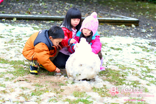 香蕉玛芬蛋糕&温哥华2011第一场雪