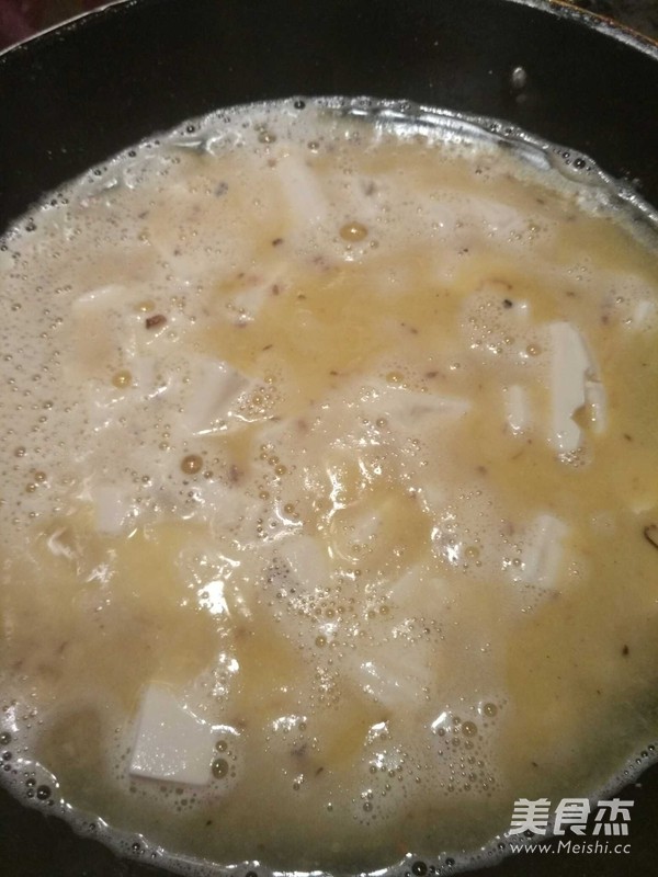 蟹黄豆花的做法