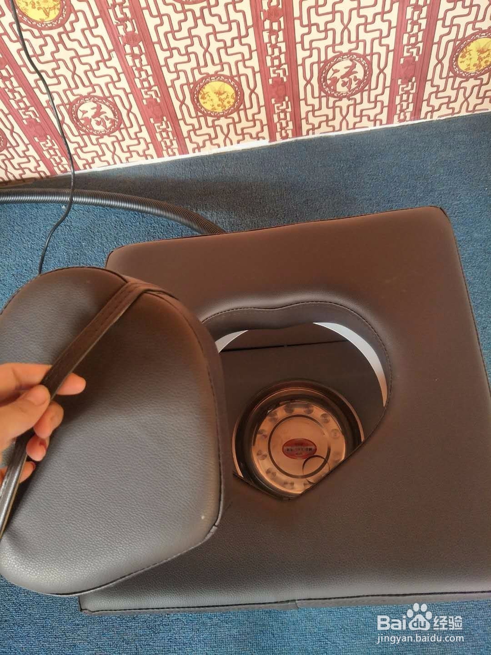 排烟艾灸凳使用方法