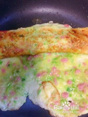 蔬菜火腿鸡蛋卷的做法