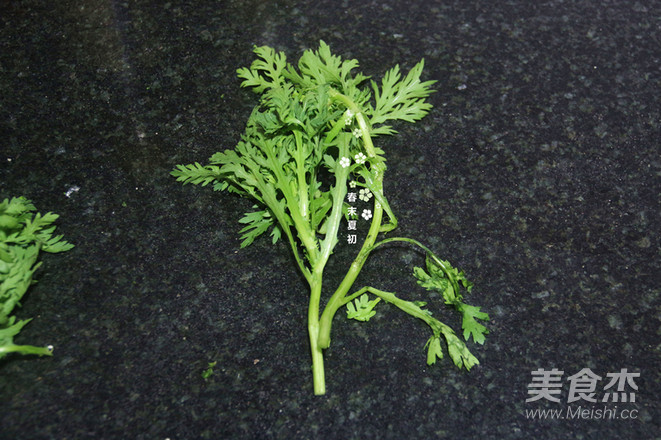 快手菜生拌茼蒿