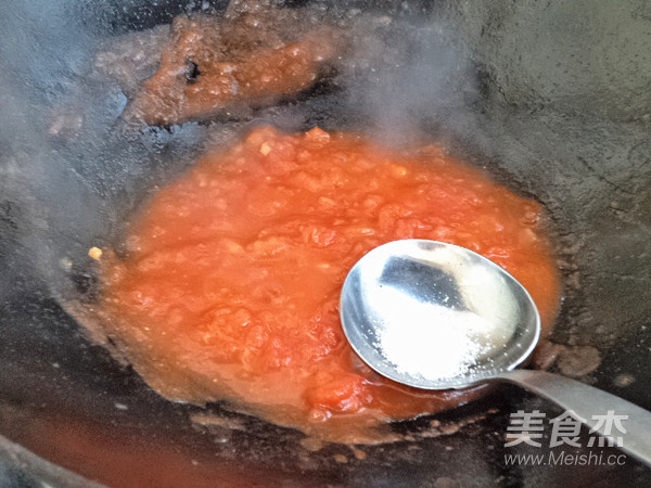 茄汁金针菇的做法