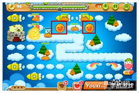 保卫萝卜2第60关攻略