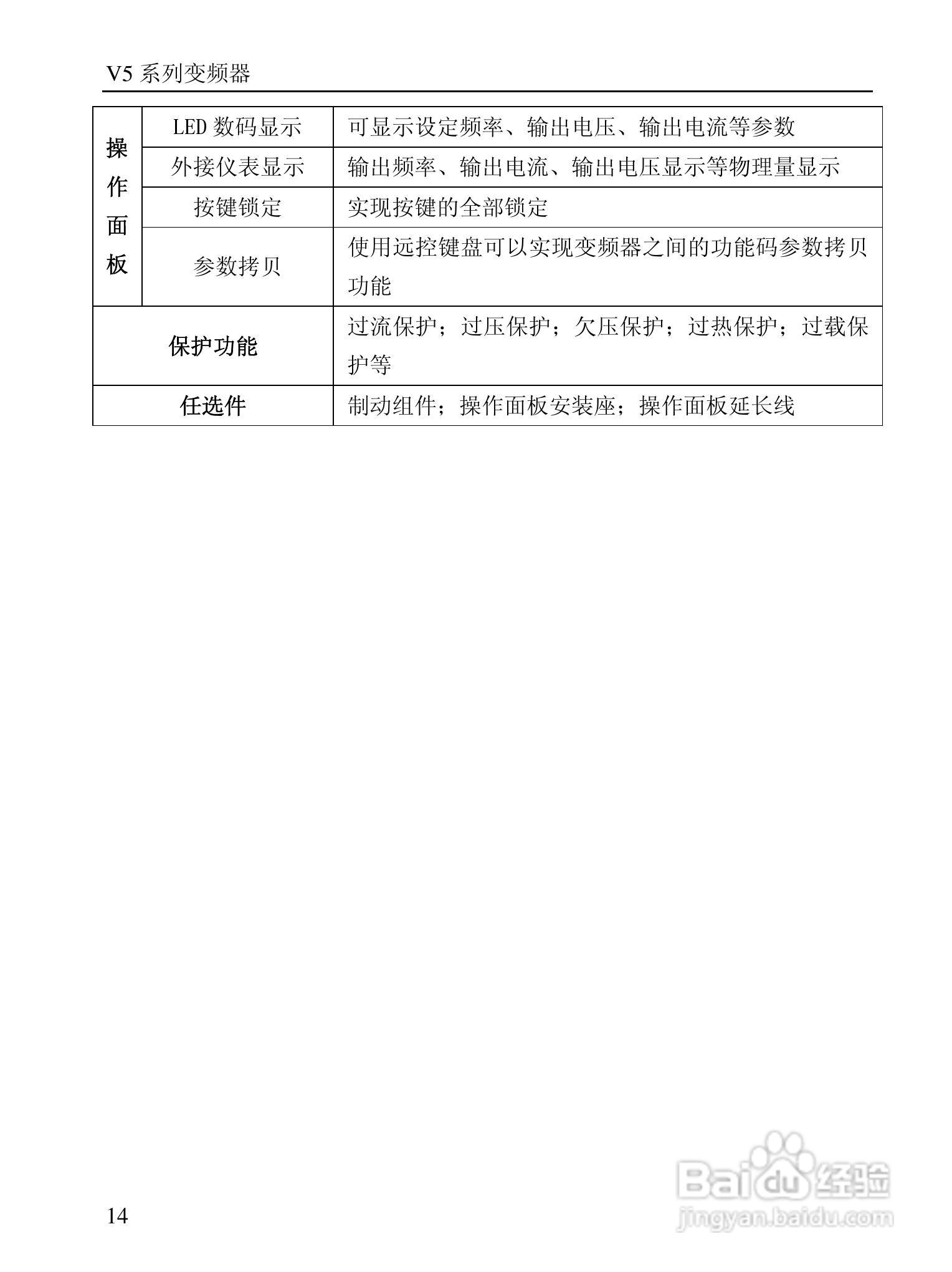 信捷(XINJE)FB5-4030变频器说明书:[3]