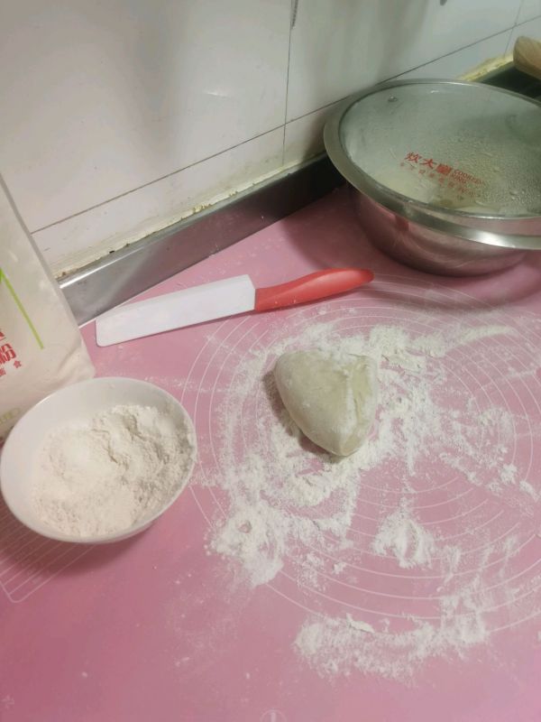 香菇油菜豆腐粉条包子