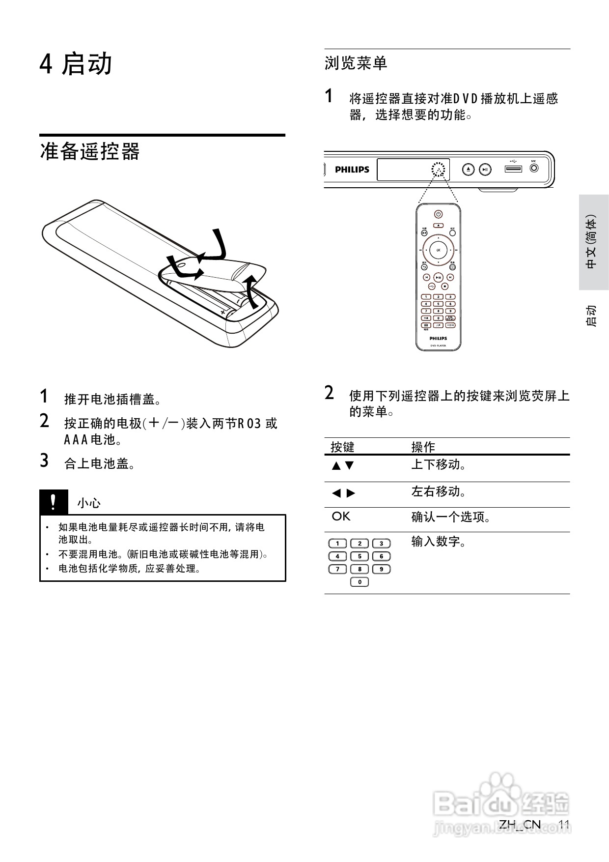 飞利浦DVP3386K/93 DVD播放机使用说明书:[1]